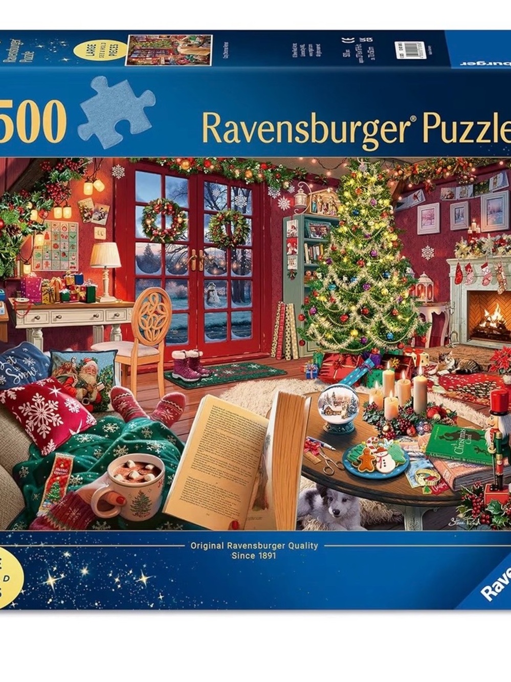 Cozy Christmas Ravensburger Puzzle